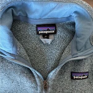 Blue Patagonia jacket